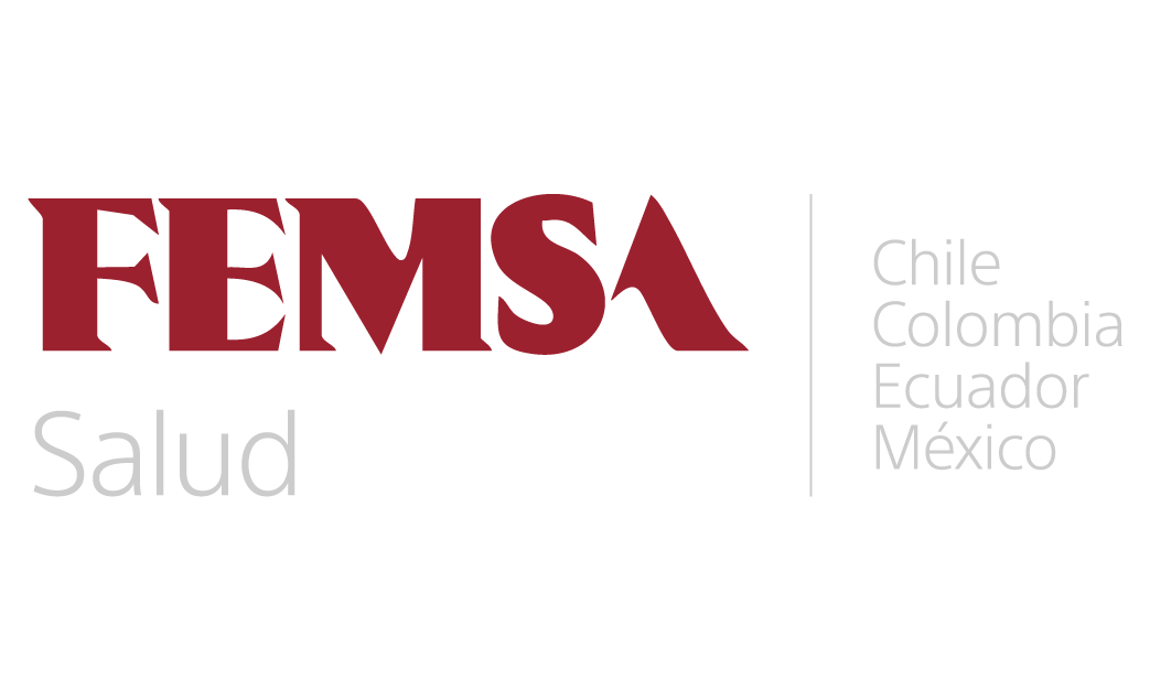 Logo de FEMSA Salud, grupo empresarial en salud y farmacias